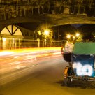 Zipping By A Tricycle